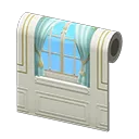 white European-style wall