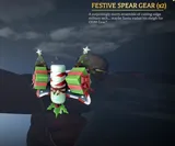 Festive Spear Gear