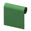 green-paint wall