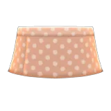 Polka-dot miniskirt