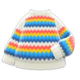 rainbow sweater