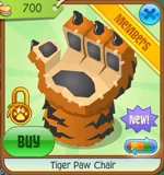Tiger Paw Chair