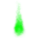 Green flame