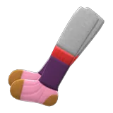 layered socks