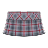 checkered school skirt
