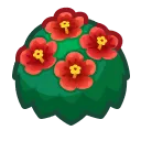 red-hibiscus bush