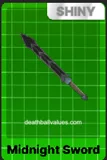 Shiny Midnight Sword