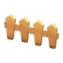 simple wooden fence