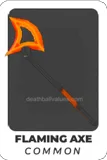 Flaming Axe