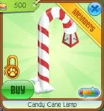 Candy Cane Lamp