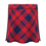 long plaid skirt