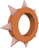 Rare Short Spiked Collar