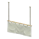 horizontal split curtains