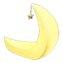 crescent-moon chair