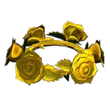 gold rose crown