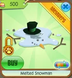 Melted Snowman