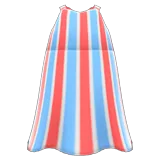 striped maxi dress