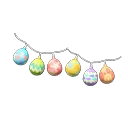 Bunny Day glowy garland
