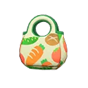 veggie-print eco bag