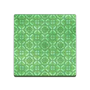 green retro flooring