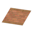 red brick rug