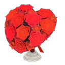 heart-shaped bouquet