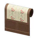white delicate-blooms wall