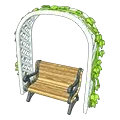 Secluded Garden Bench