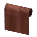 brown shanty wall