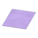 simple small purple mat