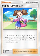 Puppy-Loving Girl