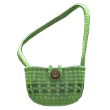 hand-knit pouch