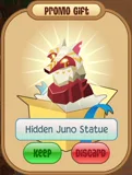 Hidden Juno Statue