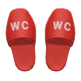 restroom slippers