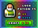 T5 Luck potion