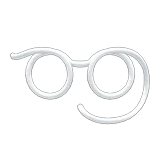 drinking-straw glasses