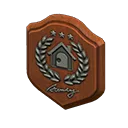 silver HHA plaque