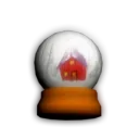 Wood Cabin Snowglobe