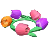 chic tulip crown