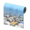 garbage-heap wall