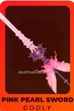 Pink Pearl Sword