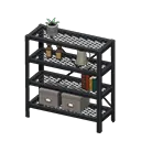 iron shelf