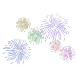 Colourful Fireworks