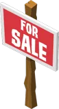 For Sale & For Trade Sign