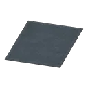 simple medium black mat