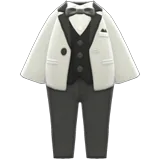 vibrant tuxedo