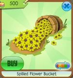 Spilled Flower Bucket