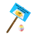 Protest Sign: Eggs are for eating