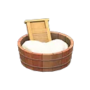 old-fashioned washtub