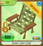 Green Lawn Chair